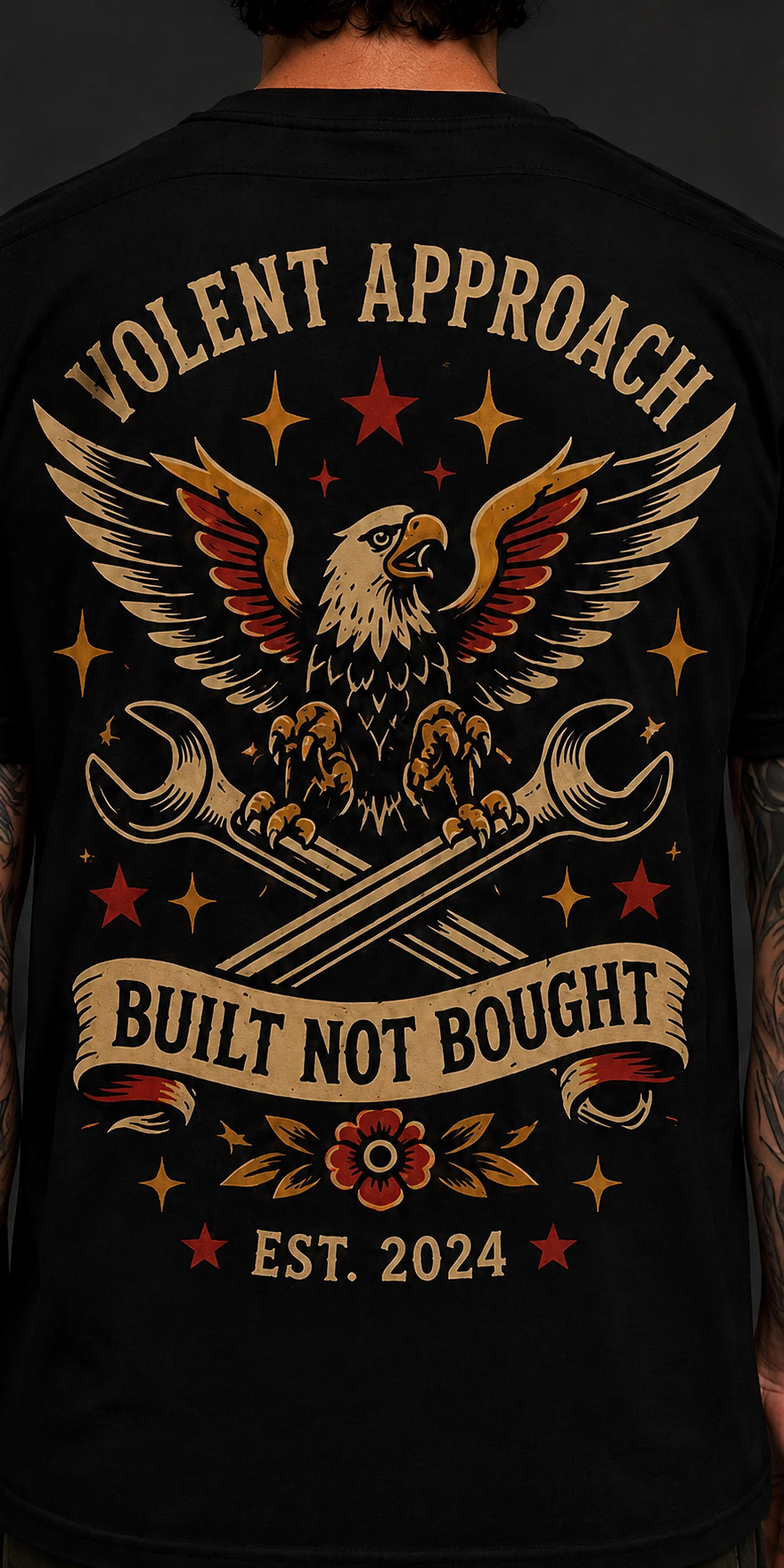 “Built not bought” Tee